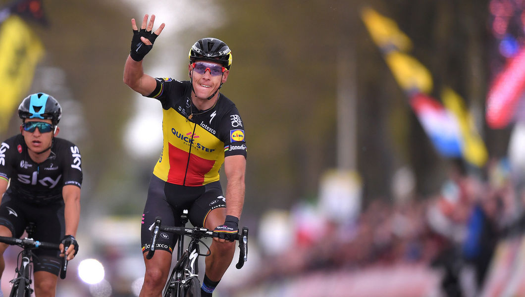 Philippe Gilbert schrijft historie in Amstel Gold Race