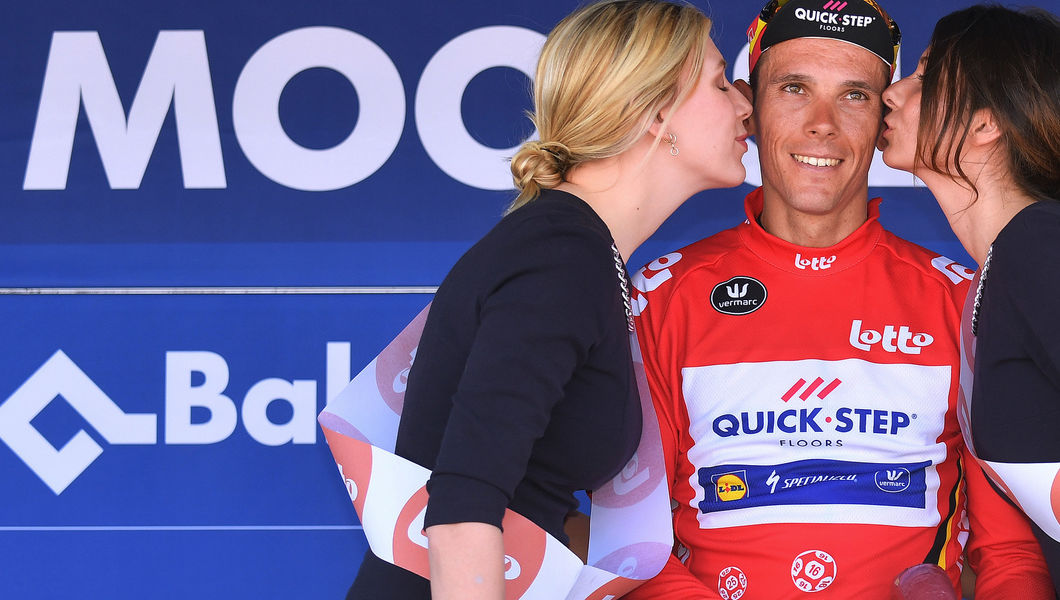 Philippe Gilbert rijdt naar leiderstrui in Belgium Tour