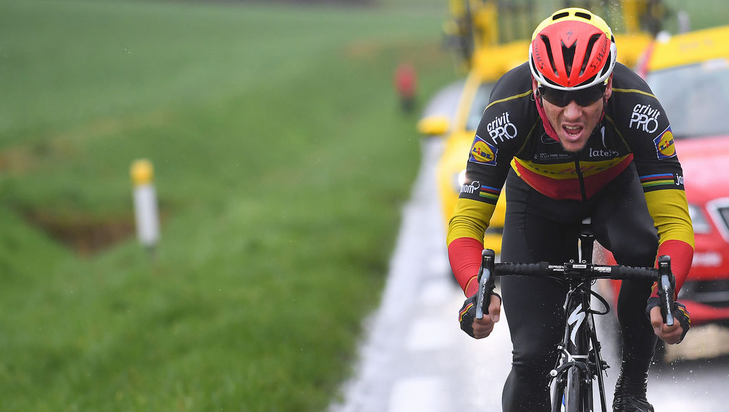 Paris-Nice: Gilbert ten aanval in zware rit