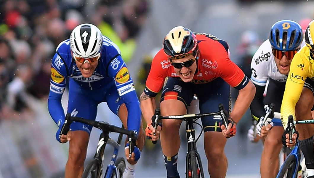 Paris-Nice: Gilbert sprints to third in the crosswinds