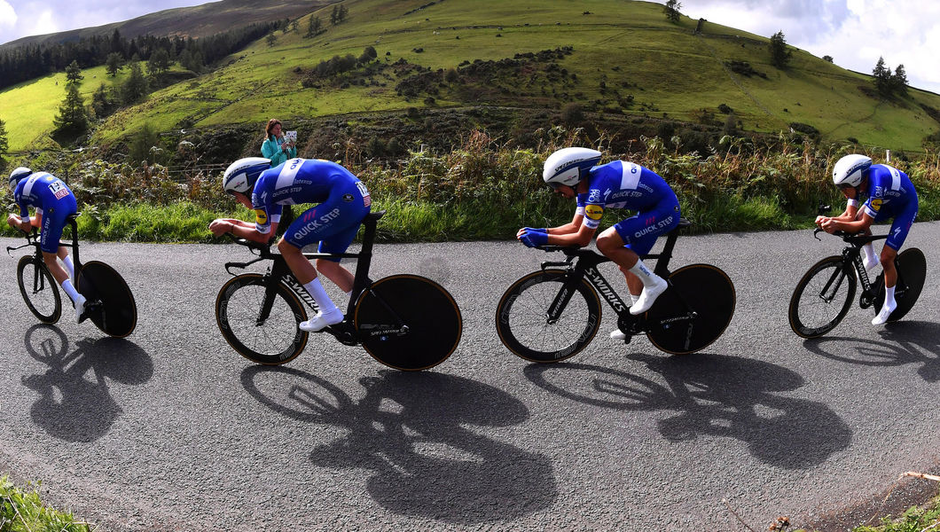 Quick-Step Floors ride solid TTT in Britain