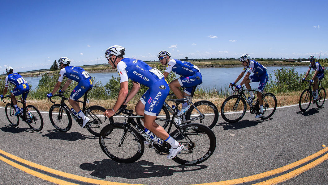 Lange dag in Tour of California