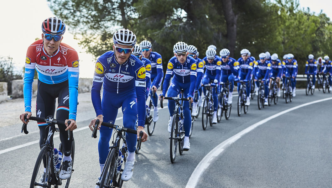 Quick-Step Floors klaar voor eerste trainingskamp