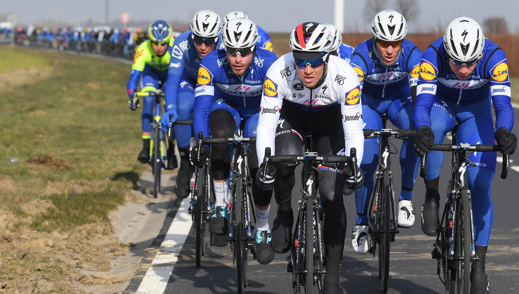 Quick-Step Floors Cycling Team selecties E3 Harelbeke en Gent-Wevelgem