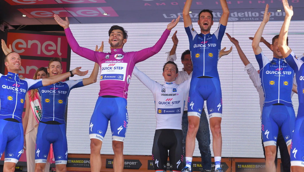 Quick-Step Floors conclude memorable Giro d’Italia