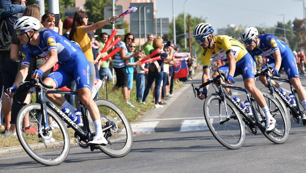 Julian Alaphilippe pakt eindzege Tour de Slovaquie