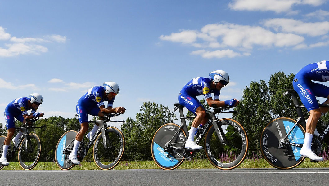 Tour de France: Quick-Step Floors take third in Cholet