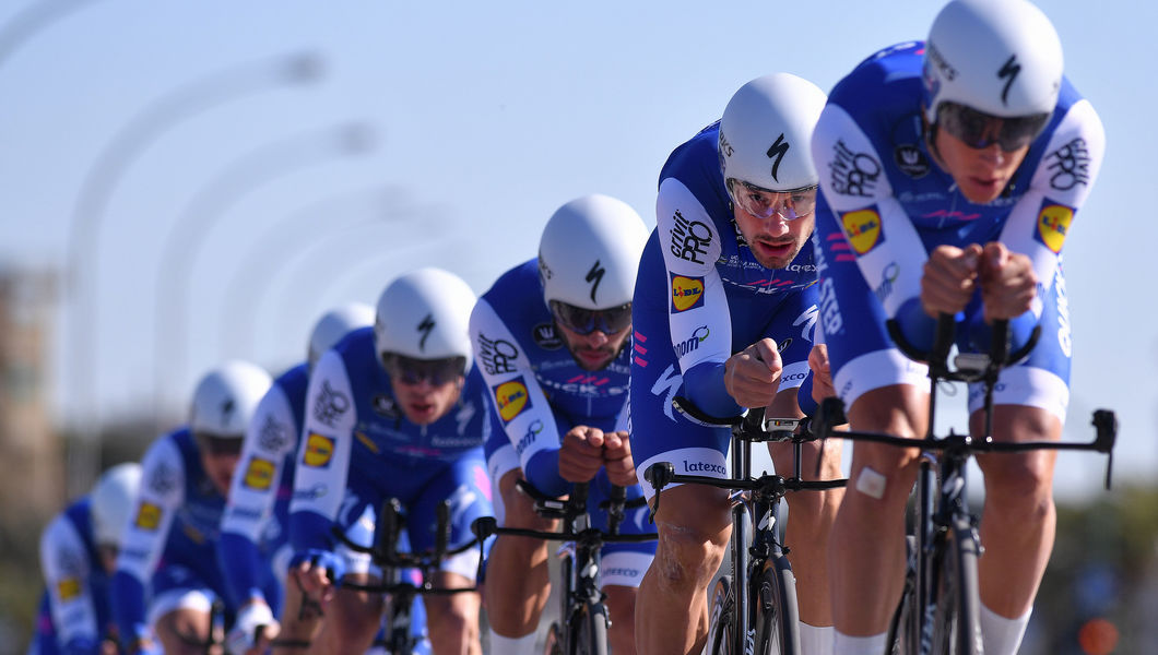 Quick-Step Floors runner-up in Tirreno-Adriatico TTT