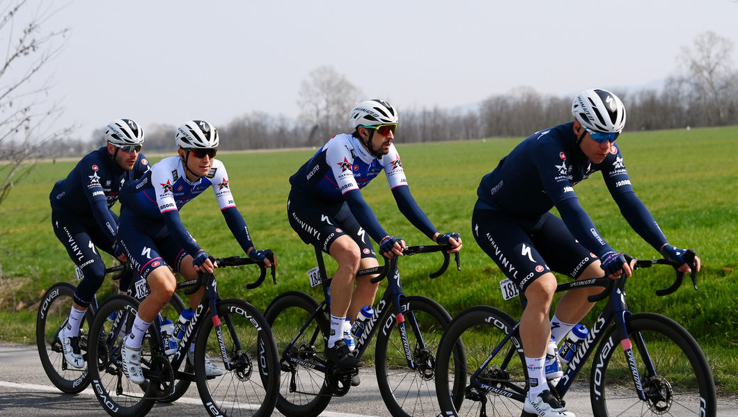 Sénéchal in the top 15 at Milano-Sanremo