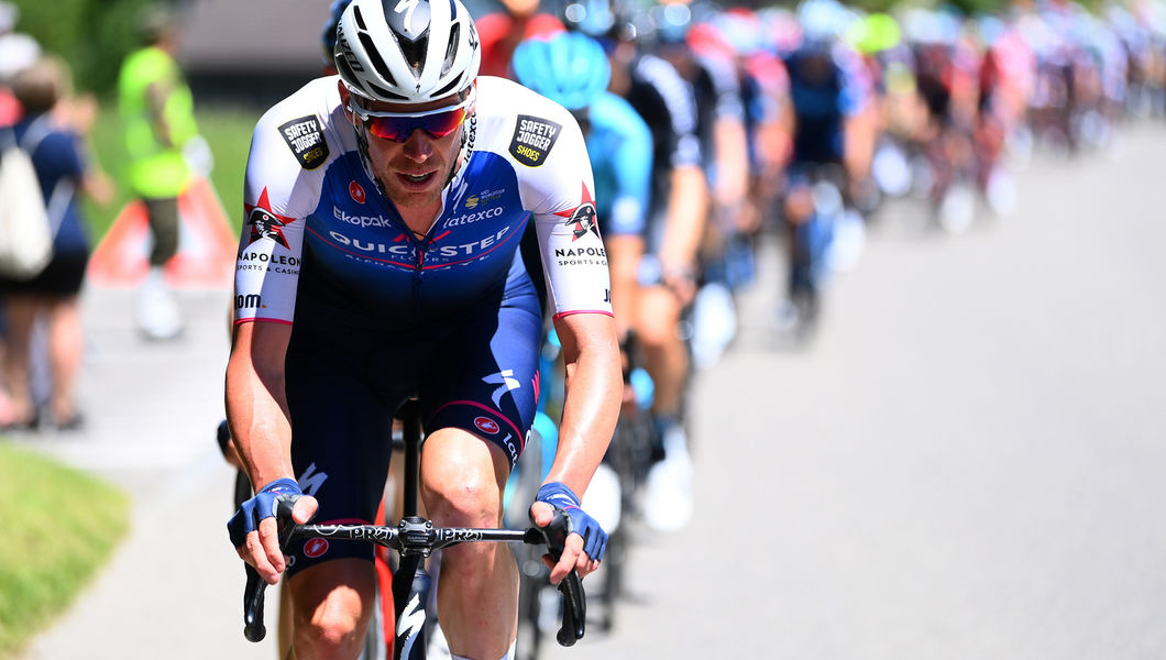 A quiet day for the Tour de Suisse peloton