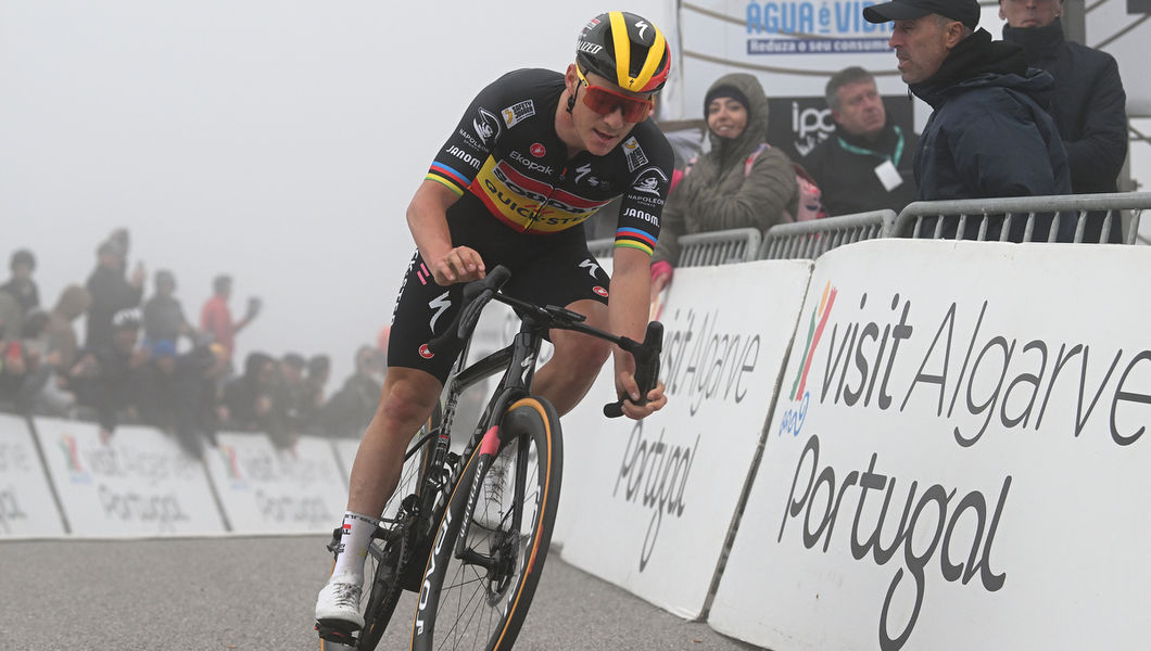 Evenepoel close to another win on Foia