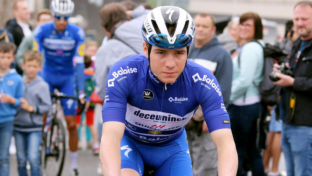 Evenepoel in the driving seat at the Belgium Tour