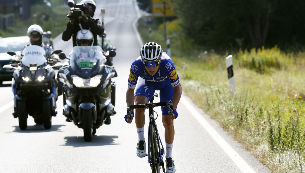 Evenepoel toont zich in Deutschland Tour