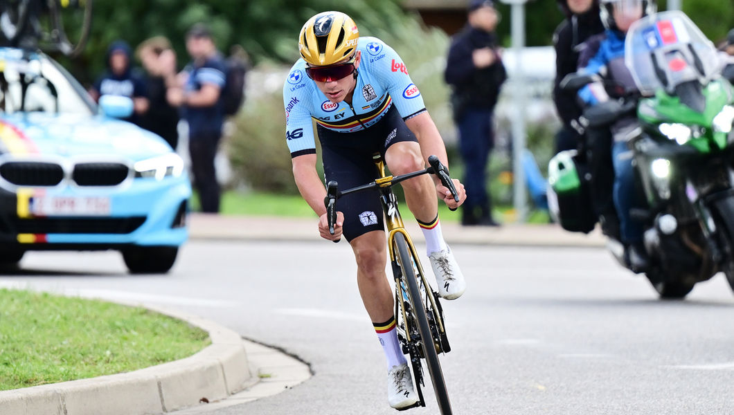 Fourth medal in two weeks for Remco Evenepoel