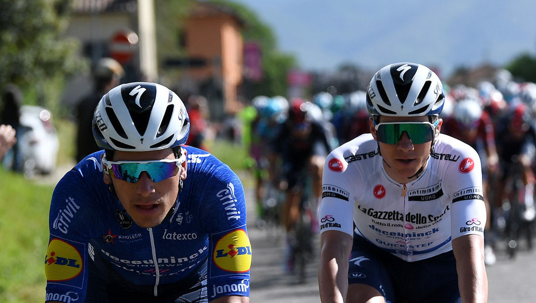 Giro d’Italia: Evenepoel on the podium ahead of the first rest day