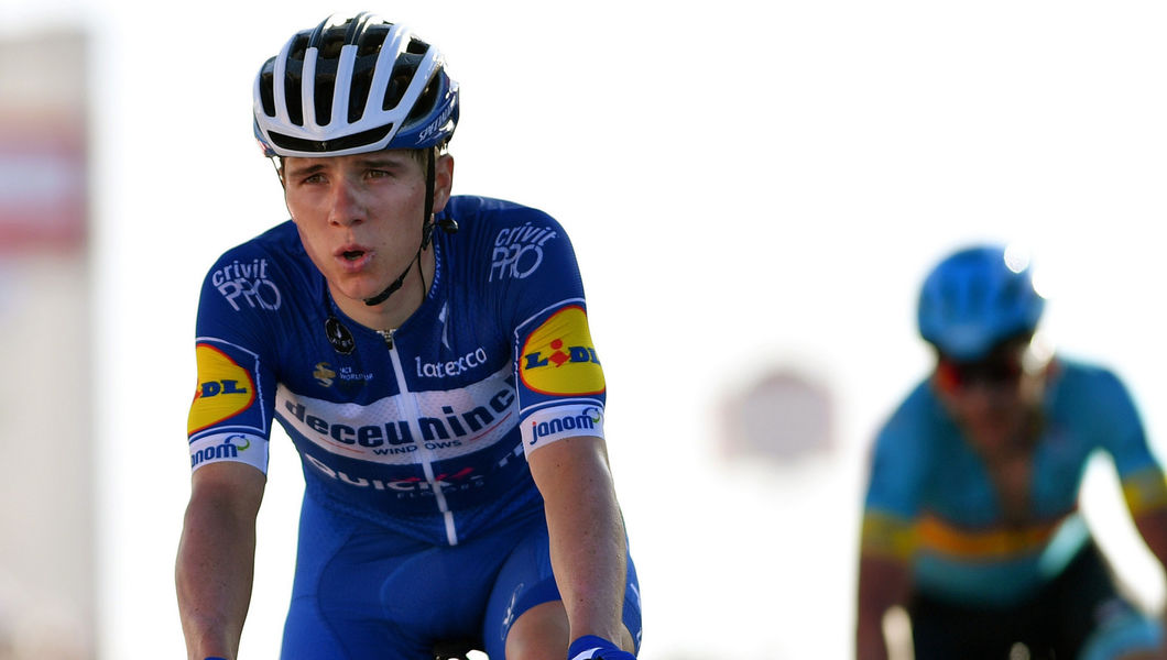 Opgave Remco Evenepoel in UAE Tour