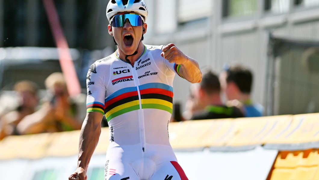 Remco Evenepoel wins the Belgian Nationals