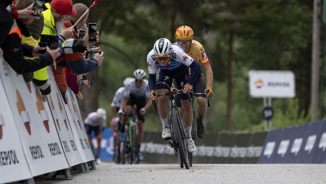 Remco Evenepoel surges to his fifth victory of the season