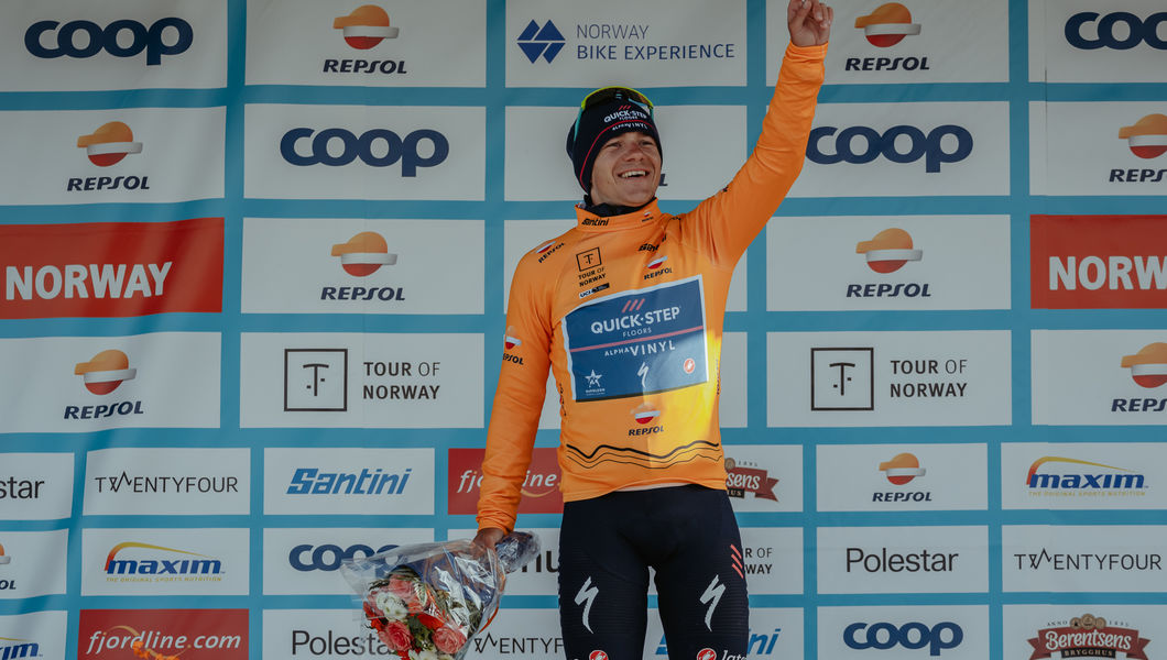 Orange jersey remains on Evenepoel’s shoulders