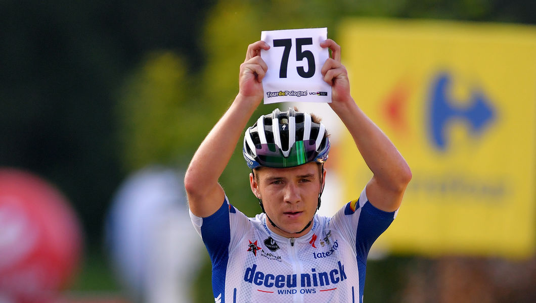 Tour de Pologne: Evenepoel produceert nieuw meesterstuk