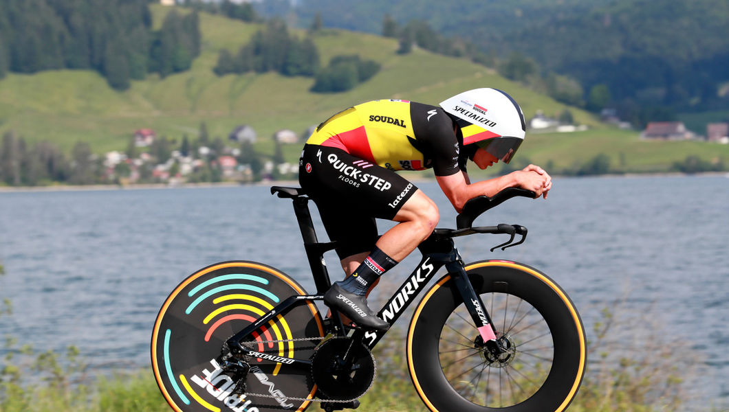 Tour de Suisse: Evenepoel terug op het podium