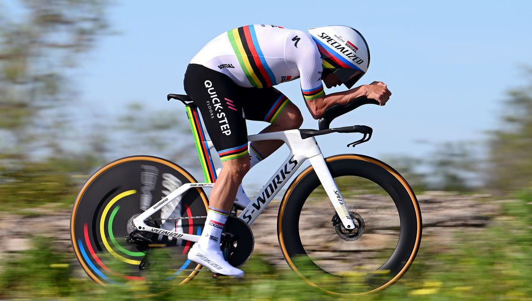 Evenepoel recons Tour de France ITT