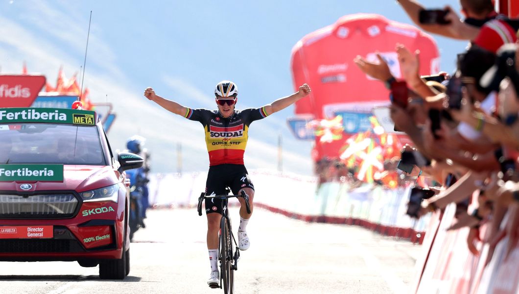 La Vuelta: Evenepoel bounces back in style