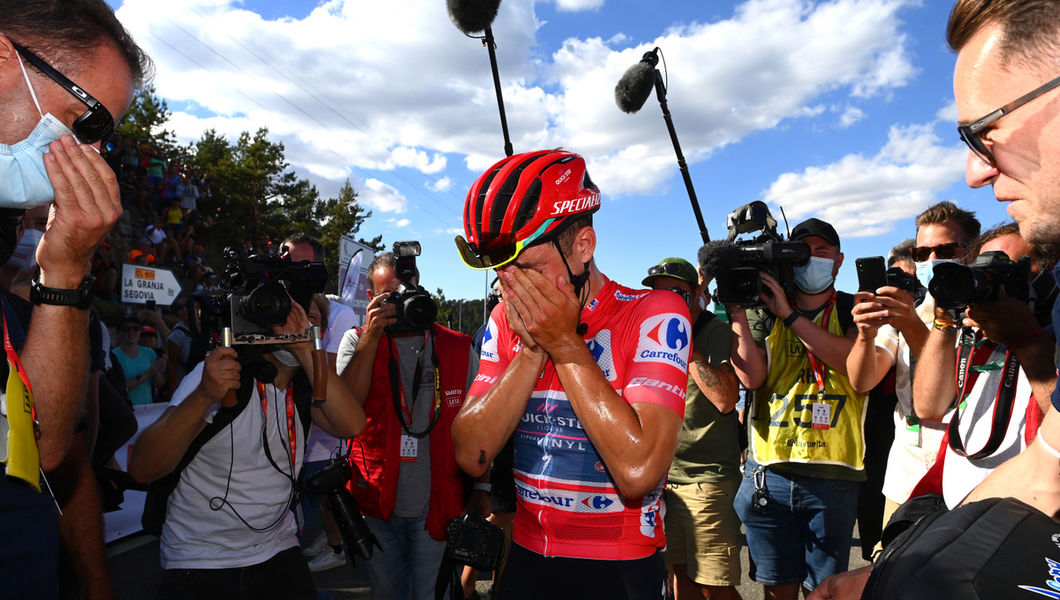 Evenepoel stelt eindzege La Vuelta veilig