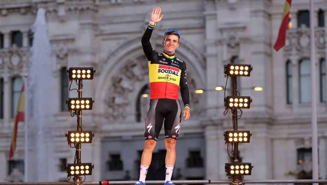 Vuelta a España: Evenepoel tweemaal op het podium in Madrid