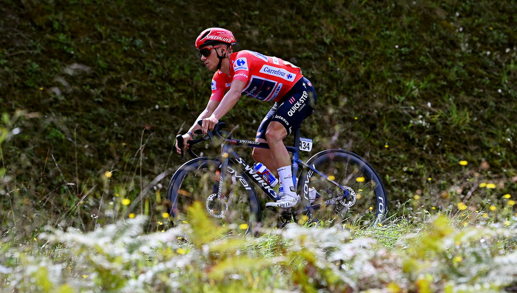 Vuelta a España: First day in La Roja for Evenepoel