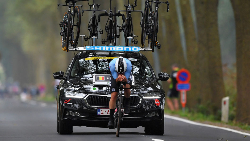 Evenepoel behaalt brons op wereldkampioenschap tijdrit