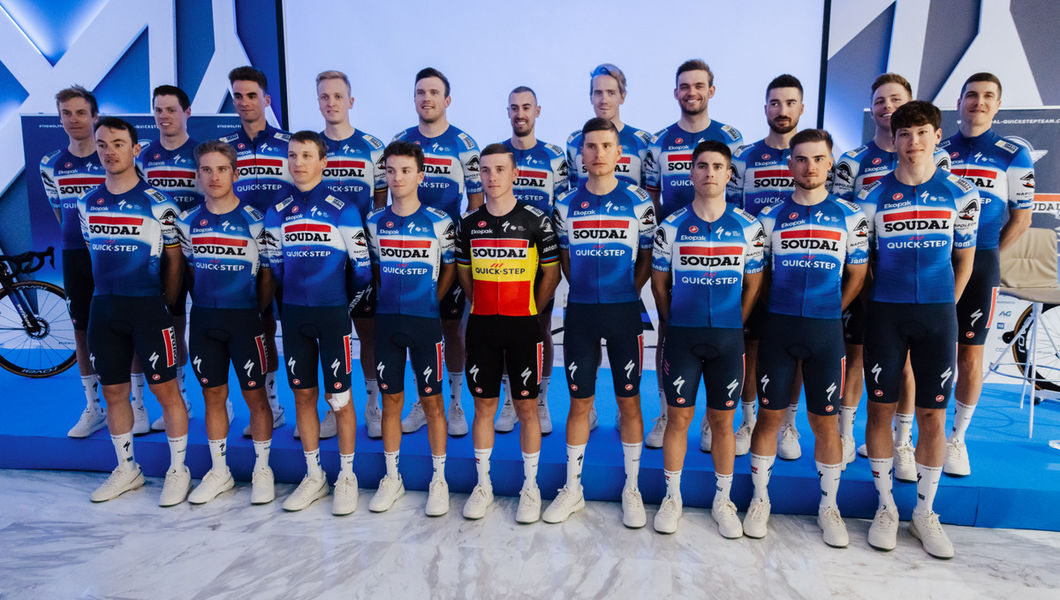 Soudal QuickStep presented in Calpe Soudal QuickStep Pro Cycling Team