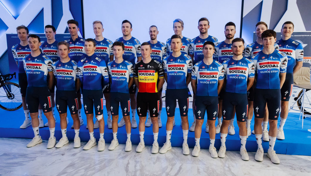 Soudal Quick-Step voorgesteld in Calpe