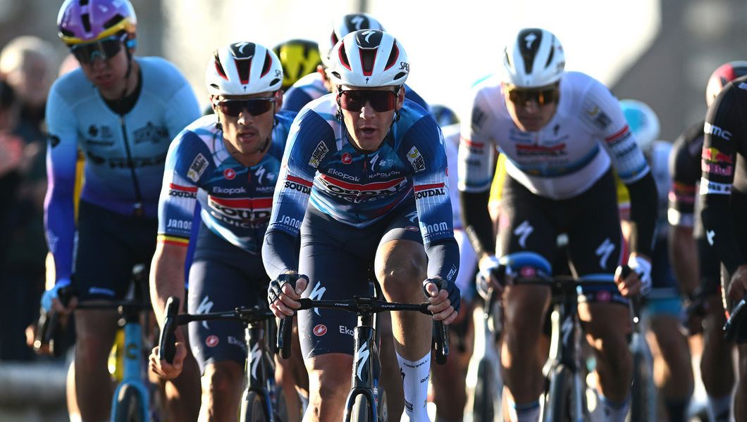 A messy sprint in Kuurne-Brussels-Kuurne