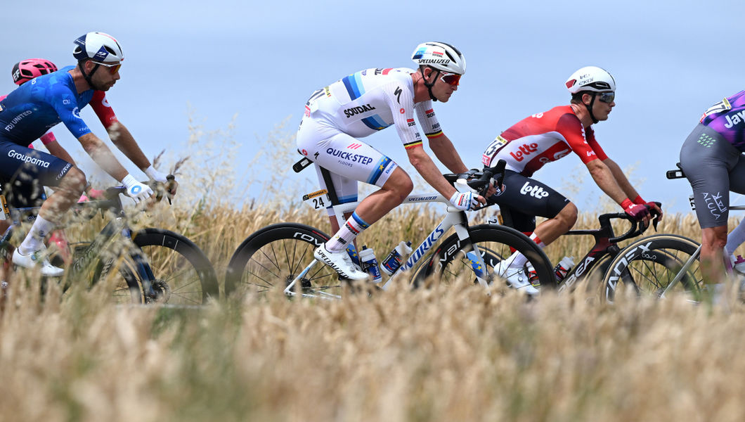 Tour de France: waaiers zorgen voor chaos