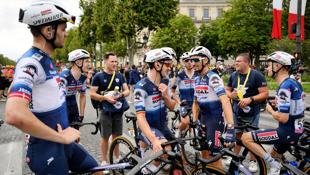 Le Tour: Soudal Quick-Step arrives on the Champs-Élysées