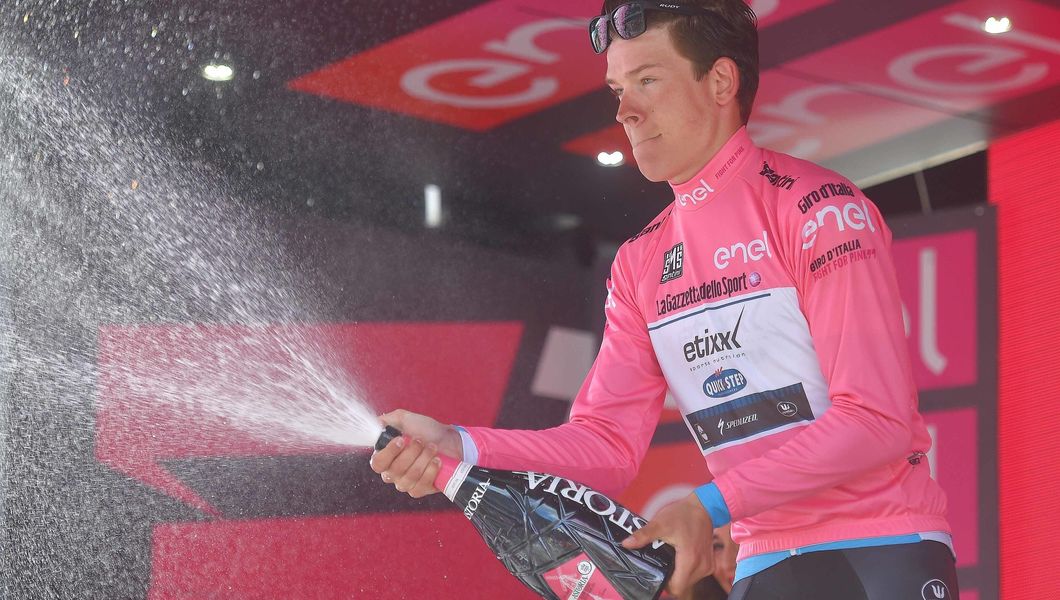 Jungels moves into maglia rosa at the Giro d’Italia