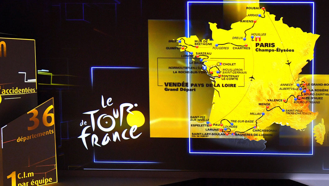 Parcours Tour de France 2018 bekend gemaakt