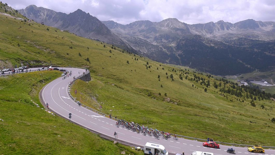 Calm day at the office in the Tour de France