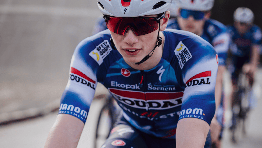 Thibaut Van Damme wins in Denderwindeke