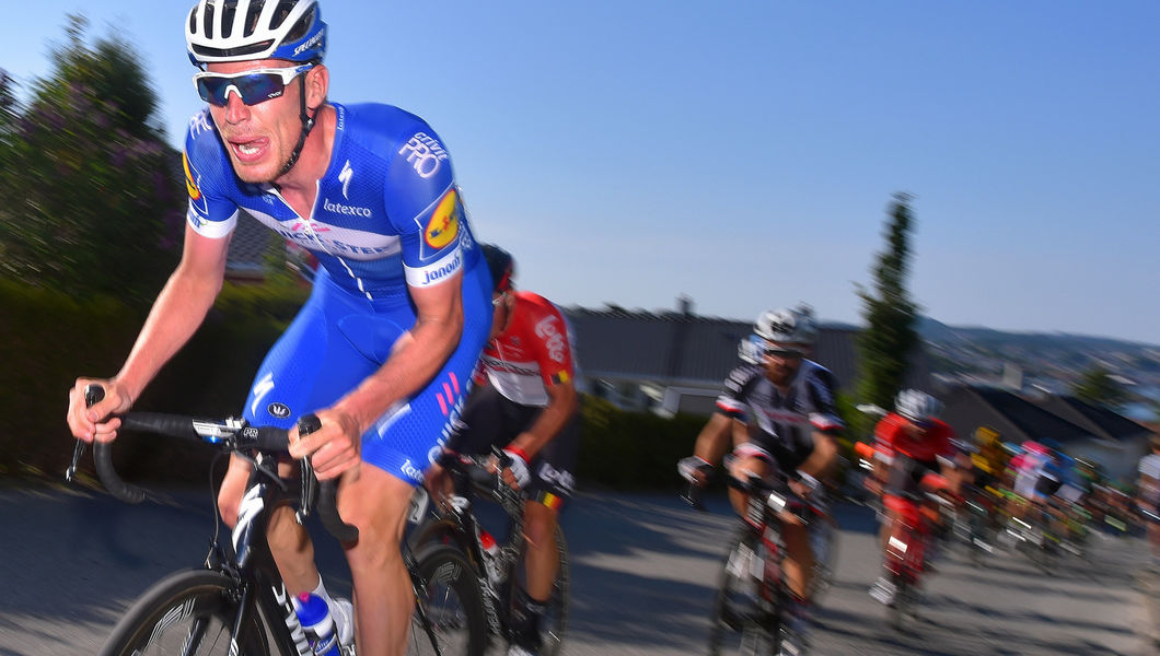 Quick-Step Floors in the thick of the action at Gullegem Koerse