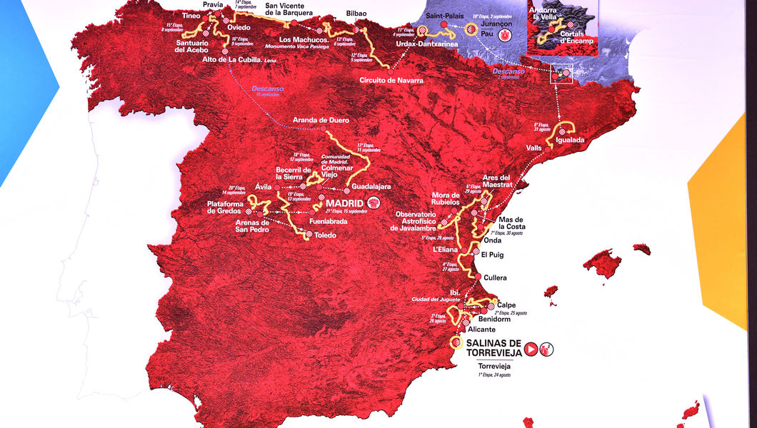 2019 Vuelta a España to feature eight summit finishes