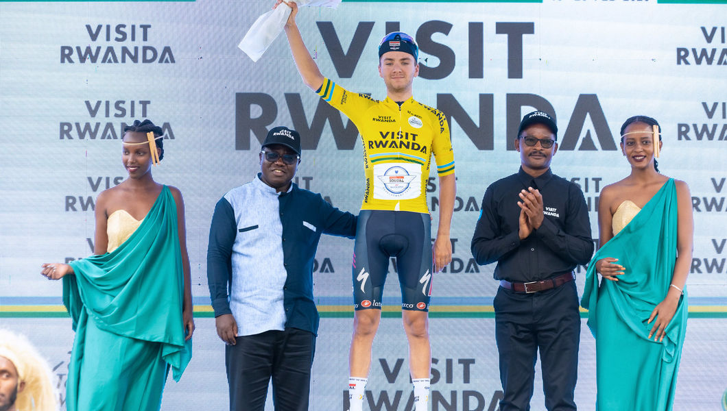 Lecerf dons the yellow jersey in Rwanda