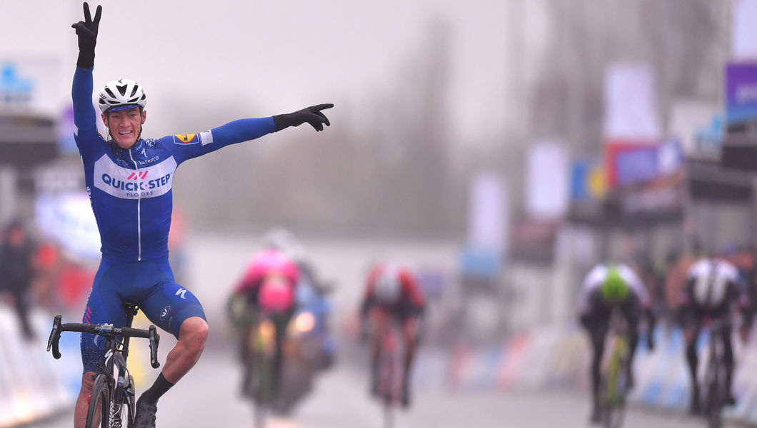 Yves Lampaert rides into the history books at Dwars door Vlaanderen