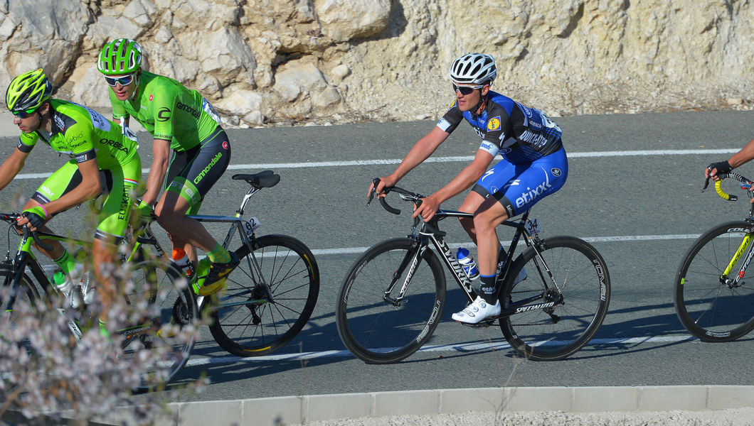 Lampaert spends day in the breakaway