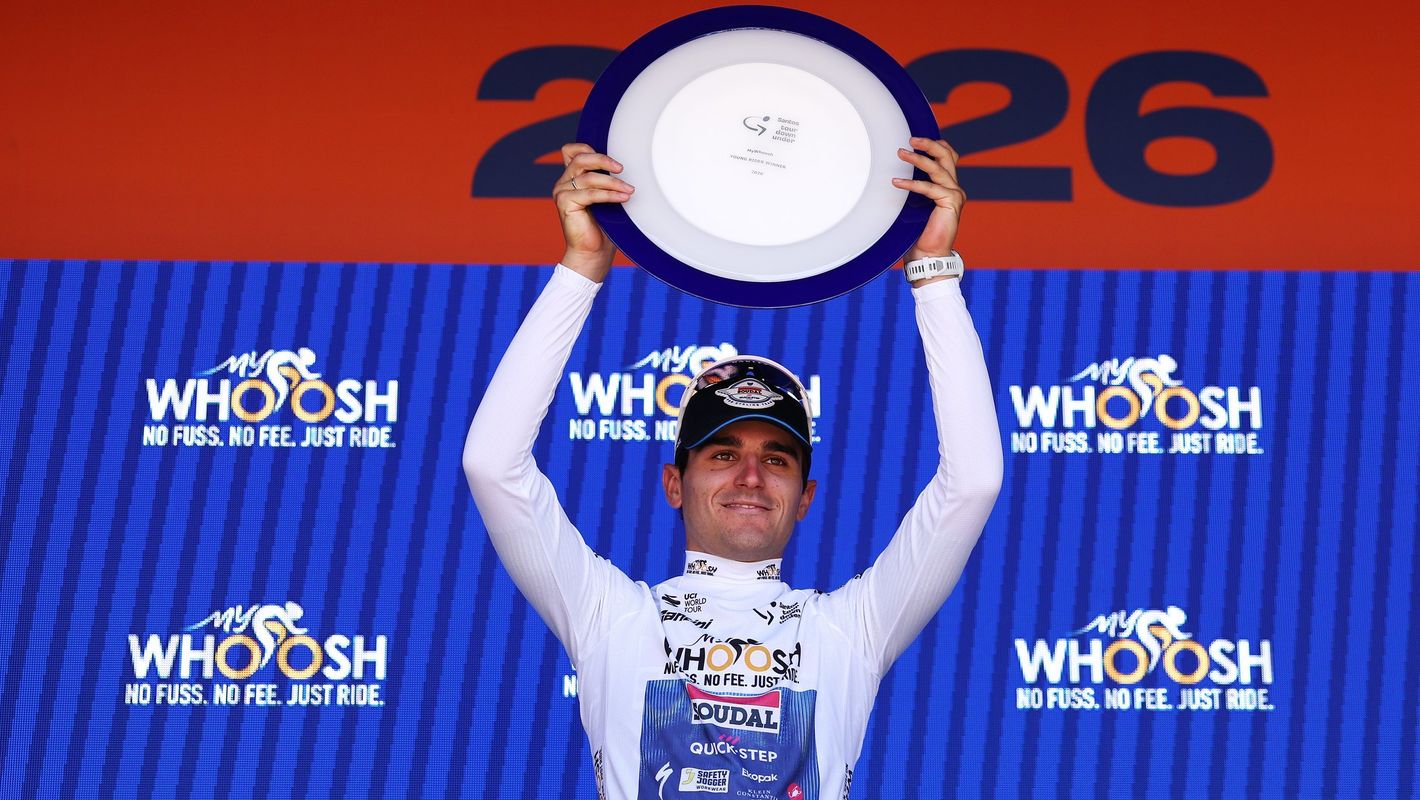 Tour Down Under: Andrea Raccagni wins best young rider jersey