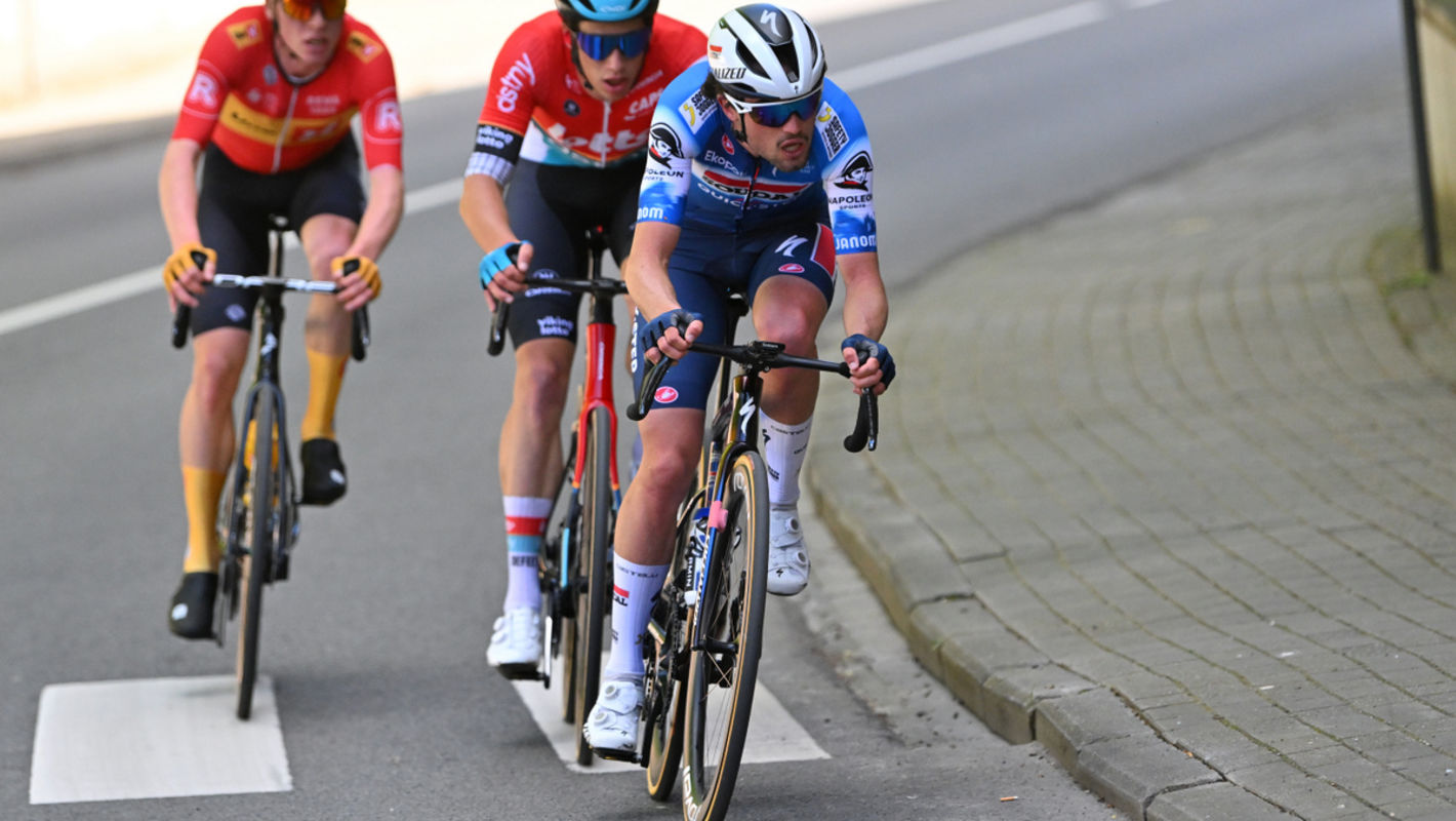 The youngsters in action at Brabantse Pijl