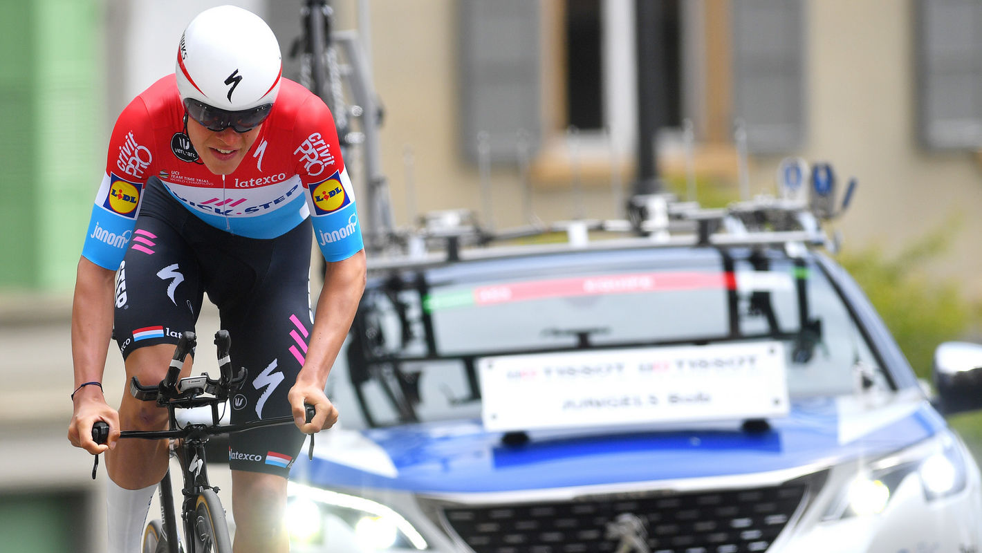 Jungels pakt zilver op Luxemburgs tijdritkampioenschap
