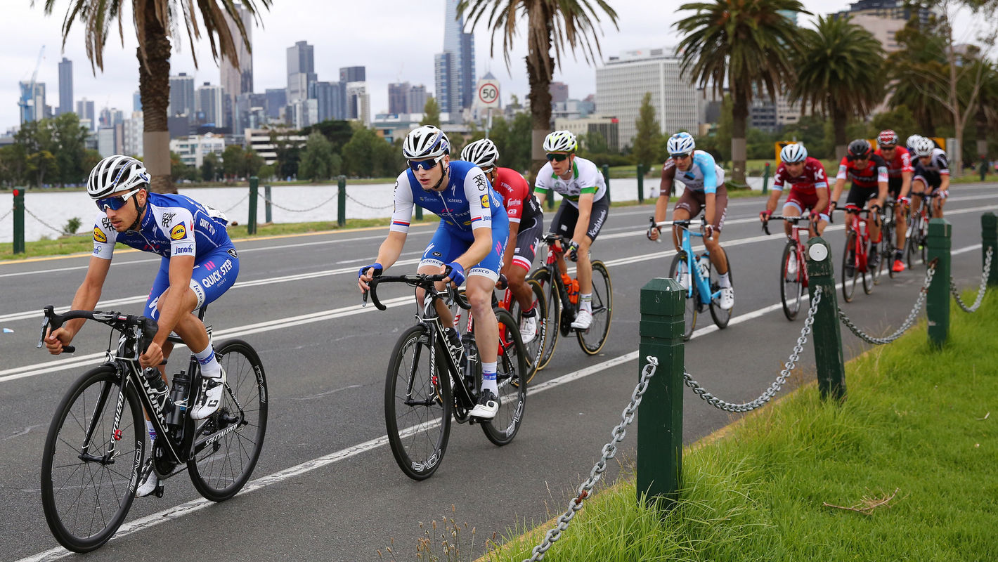 Quick-Step Floors actief tijdens Cadel Evans Race