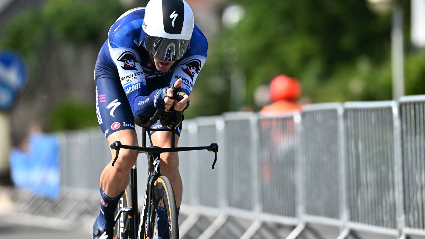 Pedersen in top-10 afsluitende tijdrit